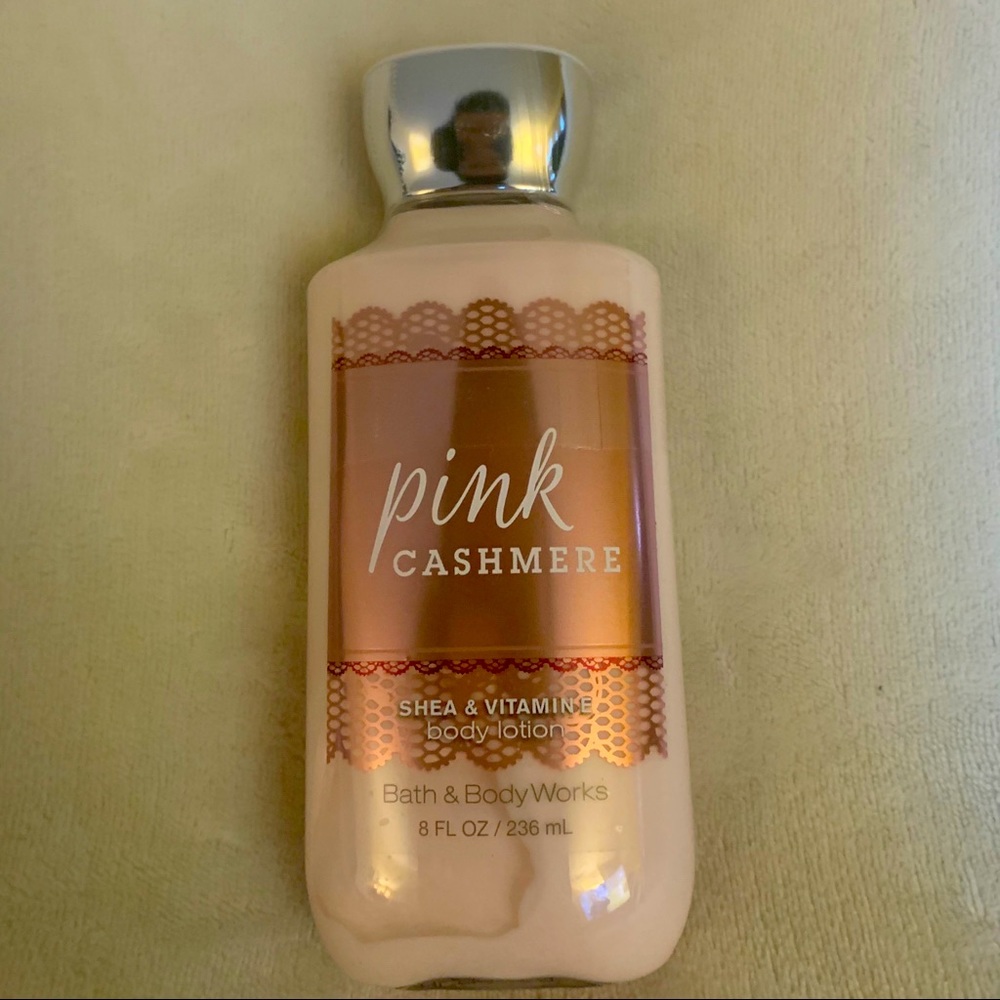 Pink Cashmere Bath and Body Works Lotion
